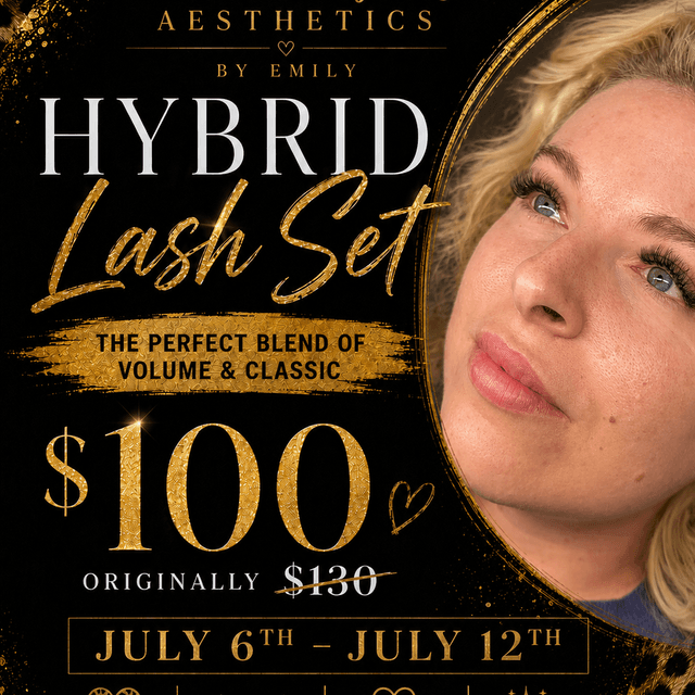 Hybrid Lash Extensions Sale at Wanderlust Aesthetics By Emily in Longview, TX